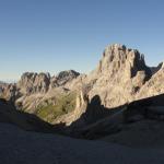 Verso l'attacco della ferrata